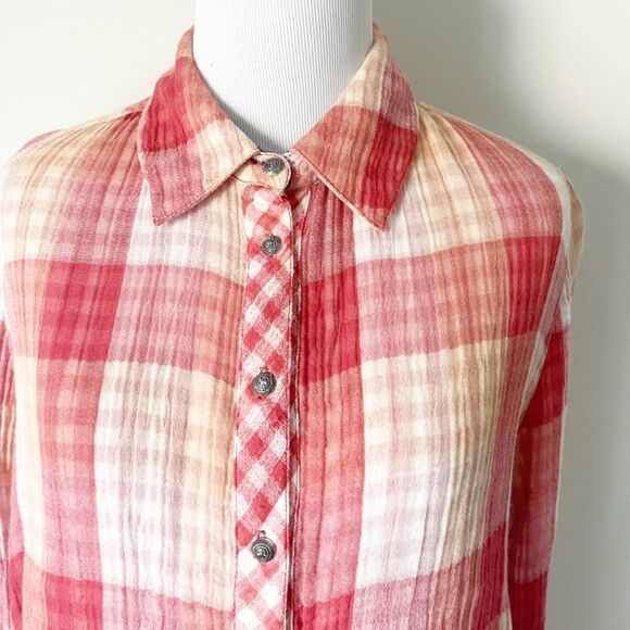 Soft Surroundings plaid tunic - Picture 3 of 5
